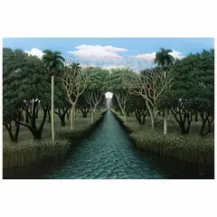 Desde lo profundo by René Martín, Acrílico sobre tela, offered May 2024
