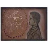 Julio Galán, Untitled, Pastel y carboncillo sobre papel