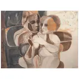 Arnold Belkin, Untitled, 1968, Tinta sobre papel