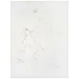 Léonor Fini, Untitled, Tinta sobre papel