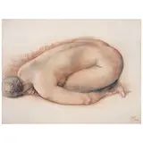Francisco Zúñiga, Desnudo reclinado de espaldas