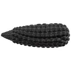 Elote by Eduardo Olbés, 2022, Escultura tallada en obsidiana plateada con efecto tornasol, offered Mar 2024