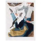 Hombre con perro by Francisco Toledo, Grabado al aguafuerte y aguatinta 20 / 55, sold Mar 2024