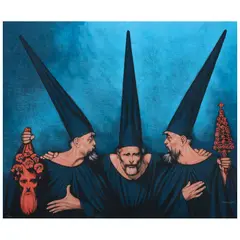 Rafael Coronel, Los amigos, Serigrafía 73 / 100