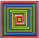 Lao Gabrielli, Geometric Line II, Acrílico sobre tela