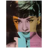 Alejandro Vigilante, Audrey Hepburn, 2013, Acrílico y transfer sobre MDF