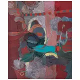 Enrique Echeverría, Cosas en el jardín, 1967, Óleo sobre tela