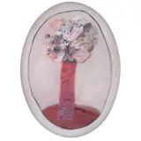 Joy Laville, Mis flores, Óleo sobre tela