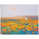 Hermenegildo Sosa, Homenaje a nuestro Dios El Sol, Óleo sobre tela