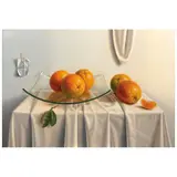 Marco Antonio Palomeque, Naranjas y transparencias, Óleo sobre tela