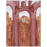 Más alla de la fe cotidiana II by Carmen Parra, Temple sobre papel, sold Mar 2024