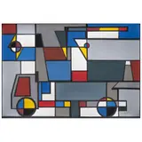 Osvaldo Plasencia, Estudio para óleo, 2019, Gouache y tinta china sobre papel