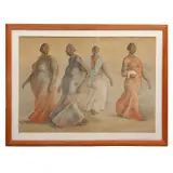 Francisco Zúñiga, Mujeres caminando I, 1982, Litografía 133 / 135