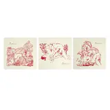 Pablo Picasso, Serie Minotauro, 1947, Serigrafías I, II, III