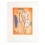 Marino Marini, Untitled, Grabado a la poupée 79 / 150