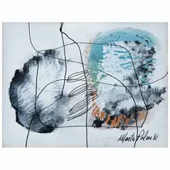 Marta Palau, Untitled, Acrílico y tinta sobre papel