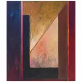 Ignacio Salazar, Mitla, 1985, Óleo y acrílico sobre tela