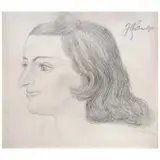 José Chávez Morado, Untitled, Lápiz de grafito sobre papel