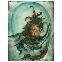Untitled by Sofía Bassi, Óleo sobre papel, sold Jan 2024