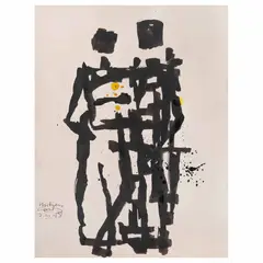 Mathias Goeritz, Untitled, Tinta sobre papel