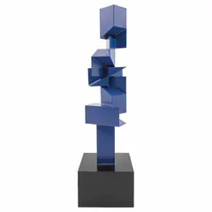 Enrique Carbajal Sebastian, Columna quebrada, 1988, Escultura en fierro con esmalte acrílico P / T