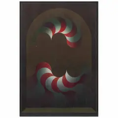 Julio Le Parc, Theme 29 a variation, Acrílico sobre papel