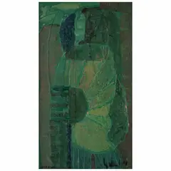 Nahum B. Zenil, Untitled, Mixta sobre papel sobre masonite