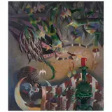 Leonel Maciel, Paloma blanca, Óleo sobre tela