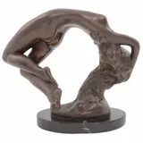 Fidias Elizondo, Mujer ola, Escultura en bronce en base de mármol