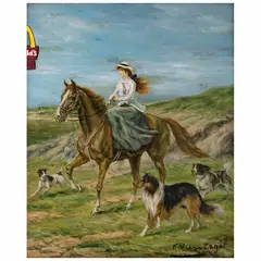 Fernando Penhos Zaga, Happiness, Óleo sobre tela