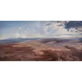 Raymundo Martínez, Valle de México, 1971, Acrílico sobre tela