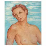 Ángel Zárraga, Primavera, ca. 1941, Óleo y temple sobre tela