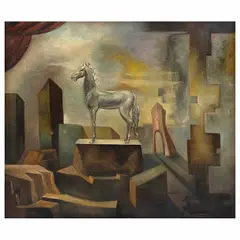Roberto Montenegro, Untitled, Óleo sobre tela