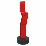 Enrique Carbajal Sebastian, Untitled, Escultura en acero laqueado