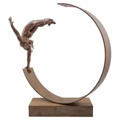 Jorge Marín, Media luna, 2007, Escultura en bronce P / E