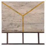 Francisco Castro Leñero, Estructuras aparentes III, 1989, Acrílico sobre madera