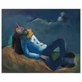 Pinocho sueña by Alfredo Alcalde García, Óleo sobre tela, offered Nov 2023