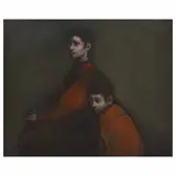 Rafael Coronel, Untitled, Óleo sobre tela