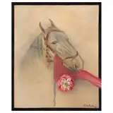 Julio Galán, Soñándote, Óleo y mixta sobre tela