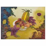 Frutos del jardín del Edén by Guillermo Meza Álvarez, 1981, Óleo sobre tela, offered Nov 2023