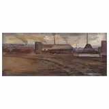 Ramón Alva de la Canal, Nonoalco, Óleo sobre tela