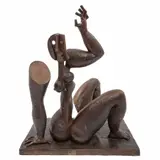 Byron Galvez, Untitled, Escultura en bronce P / A