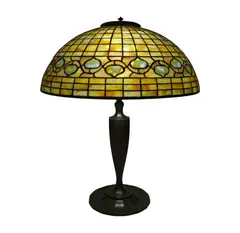 Tiffany Studios, Acorn Shade Table Lamp, 1988