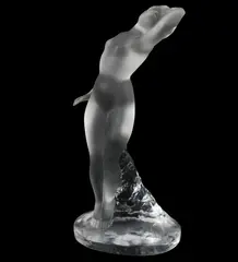 Danseuse Bras Leves Glass Figure by Lalique, sold Jul 2026
