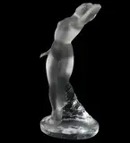 Lalique, Danseuse Bras Leves Glass Figure
