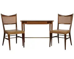 Paul McCobb, Game Table and Two Chairs