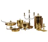 Tommi Parzinger, Brass Tableware and Cookware
