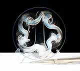 René Lalique, Molded Glass Calypso Bowl/Charger