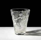 Lalique, Ondines Molded Glass Vase