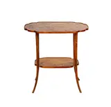 Art Nouveau Inlaid Tiered Side Table by Émile Gallé, sold May 2026